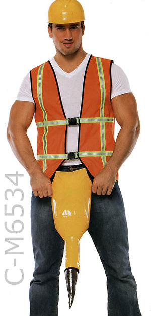 Jack Hammer 3-pc. men's Halloween costume M6534