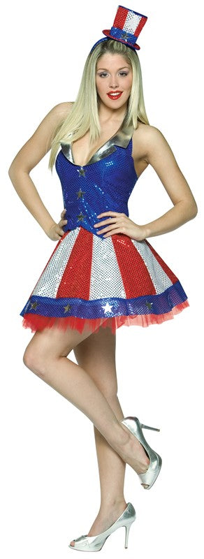 American Patriotic 3-pc. Women's Costume 1944