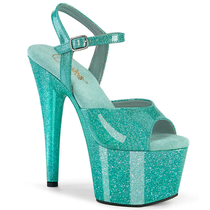 Ankle Strap 7-inch Heel Glitter Sandal 8-colors ADORE-709GP