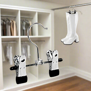 handy hangers for boots in your closet