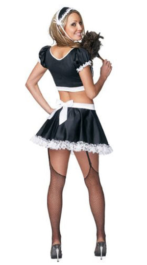 back view of upstairs maid 7-pc. costume M6408