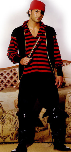 men's 5-pc. pirate costume 9680