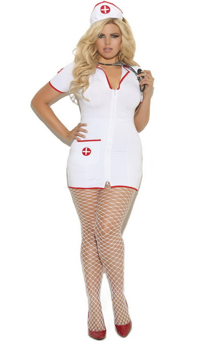 Plus Size Head Nurse Costume 9971X