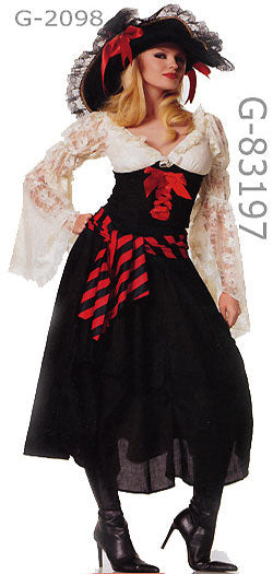 plus size Pirate costume 83197X