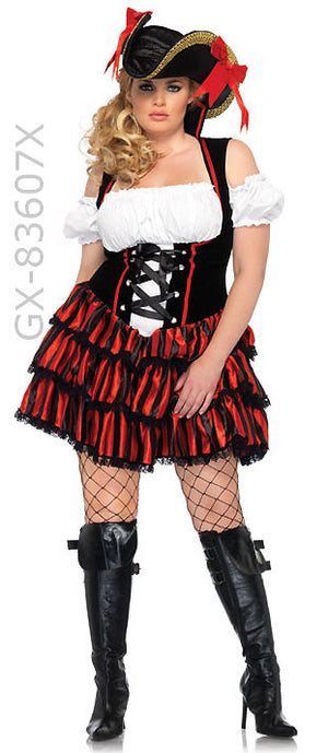 plus size Shipwreck Pirate costume 83607