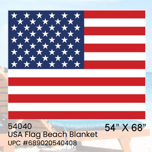 American Flag XL Beach Towel 54x68 54040