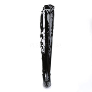 front of plus size knee boots with 3.75-inch heel Lust-3000X