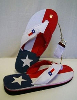 Texas flag flip flops RF-156690