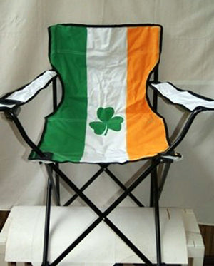 Irish flag folding chair 9000025