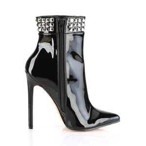Ankle Boot with 5-Inch Heel and Metal Studs SEXY-1006