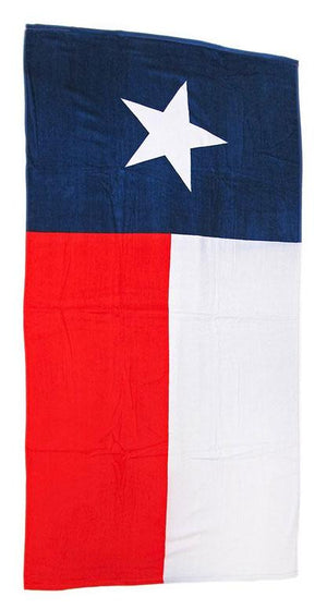 Texas Flag Beach Towel 034