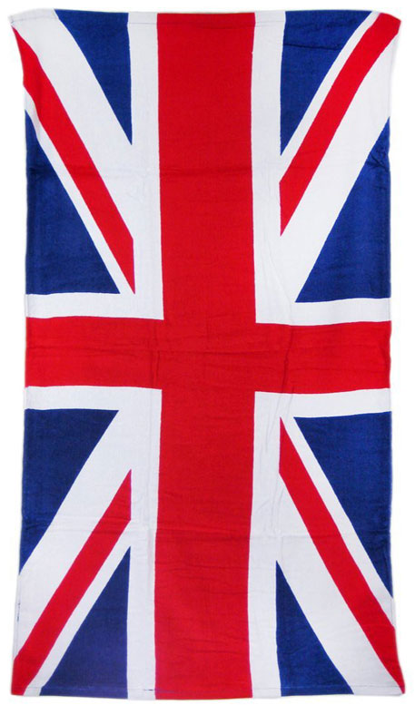 British Flag Beach Towel