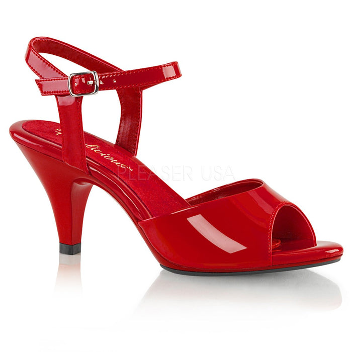 Ankle Strap Sandal Shoe 3" Heel 6-colors BELLE-309