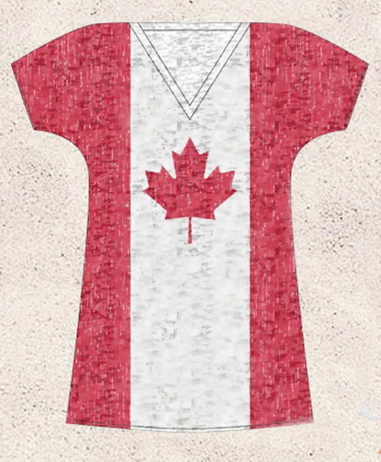 Canada Flag Bikini Cover-Up