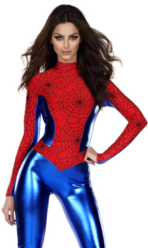 Woman's Spiderman Superhero Costume FantasiaWear Woman's Spiderman Superhero Costume FantasiaWear