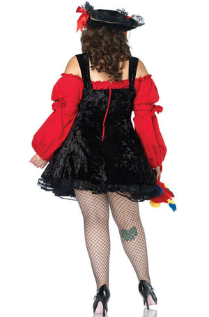 Plus Size Vixen Pirate Wench Costume 83157X