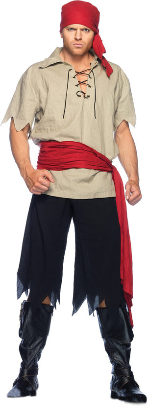 men's 4-pc. cutthroat pirate costume 83648