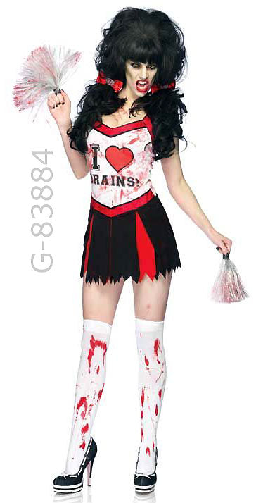 Girl's Undead Cheerleader Costume