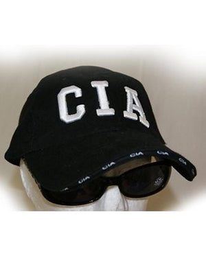 Black CIA Cap 5386