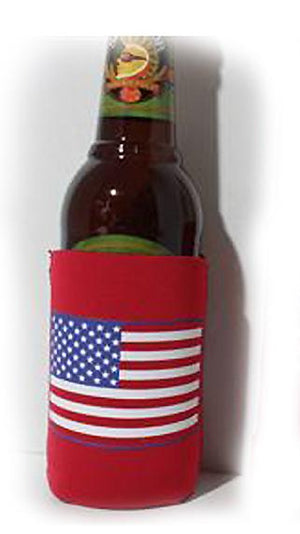 760332 American flag insulated can jacket