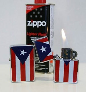 Puerto Rico flag cigarette lighter 801079
