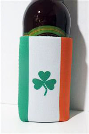Flag of Ireland insulated can cooler koozie 882683