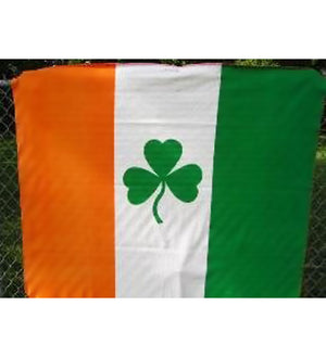 Irish flag polar fleece blanket is 50x60-inches 980903