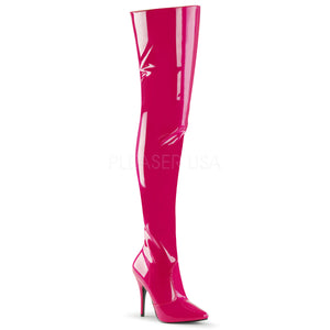 hot pink thigh high boots with 5-inch spike heels Seduce-3010