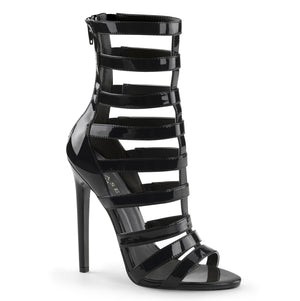 Strappy cage sandal ankle boots with 5-inch stiletto heel Sexy-52
