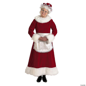 deluxe HALCO Mrs. Claus dress 3-piece set Christmas costume AE7051
