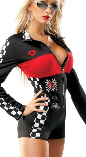 car racing girl NASCAR costume M574