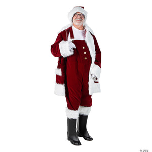 Deluxe Burgundy Velvet 6-pc. Full Santa Suit AE7791LG Special