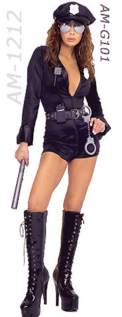 Police Officer Uniform 7-pc. costume 1212