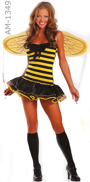 Busy Bee costume with dress and wings 1369