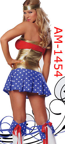 rear view of Wonder Woman superhero costume 1454