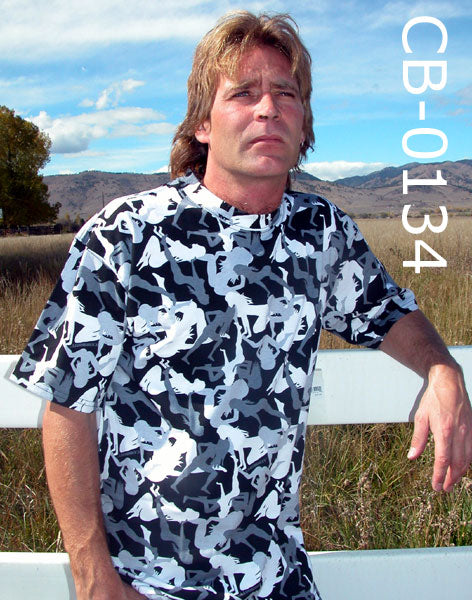Short Sleeve Camouflage T-shirt CB-134