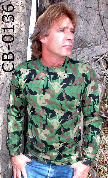 Camouflage Longsleeve Shirt CB-136