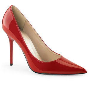 Pointed-Toe Classic Pump 4-inch Heel sz.5-16, 11 Colors, CLAS-20