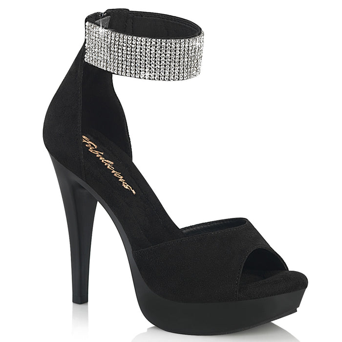 Rhinestone Strap High Heel Sandals COCKTAIL-525