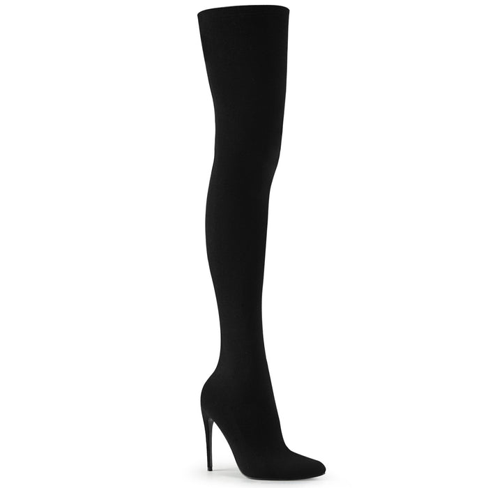 Nylon Fabric Thigh High Boot COURTLY-3005