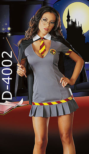 Harry Potter Wizard schoolgirl Hermione costume 4002
