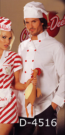 Chef 2-pc. Mens Costume 4516