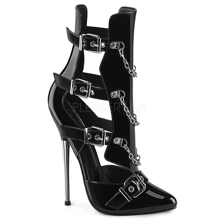 Buckle Cage Boots 6-inch Heel DAGGER-15