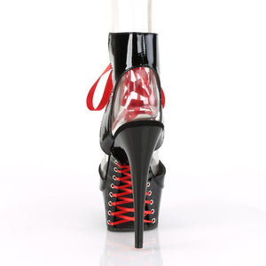 Lace-up Ankle High Sandal 6-inch Heel