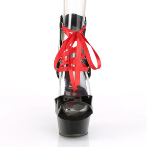 Lace-up Ankle High Sandal 6-inch Heel