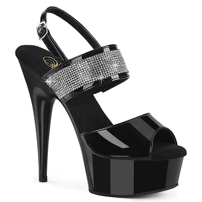 Platform Slingback Sandal Heel Shoes DELIGHT-639