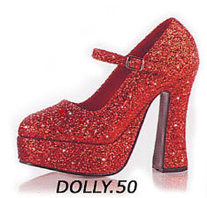 SALE- Mary Jane Platform Shoes with 5-inch Chunky Heels 6-colors Z-PS-DOLLY-50