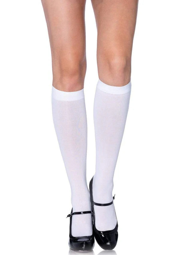 Opaque Knee High Socks 5572