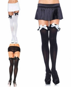 Ruffle Bow Stockings 6-colors 6262