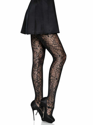 Spiderweb Lace Tights 9009